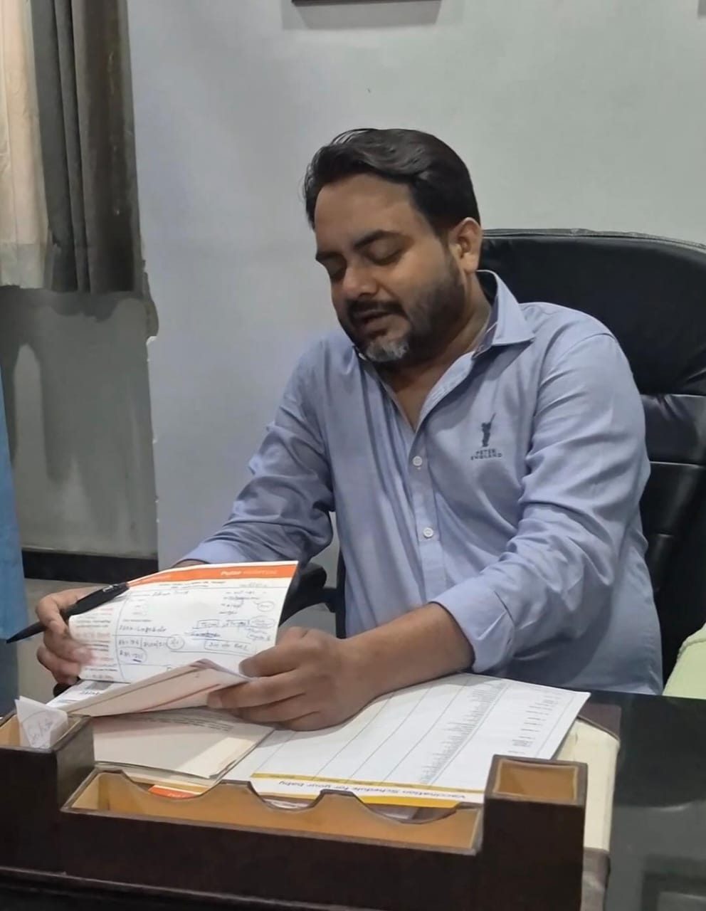 Dr. Ashish Agarwal at the clinic